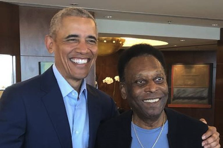 Obama e Pelé